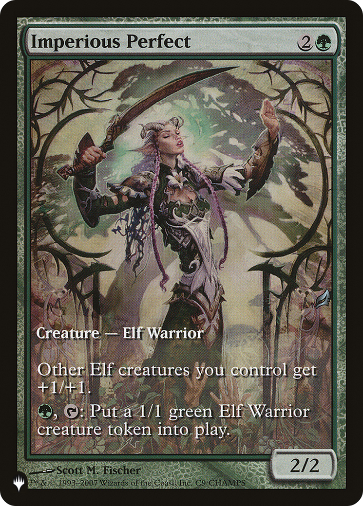 Imperious Perfect (CHAMPS) (LIST-0C9)  - The List