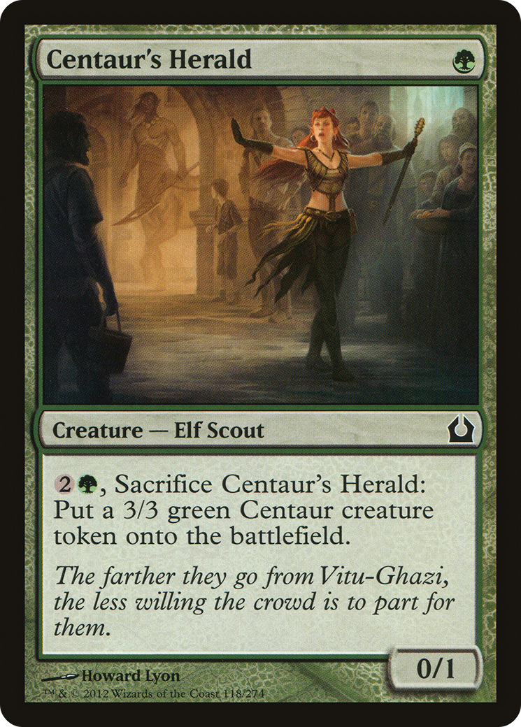Centaur's Herald (RTR-118)  Foil - Return to Ravnica