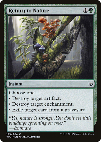 Return to Nature (WAR-175)  - War of the Spark