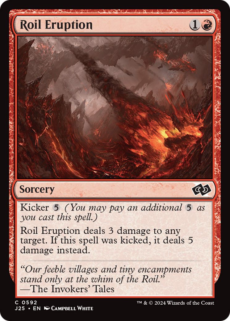 Roil Eruption (J25-592)  - Foundations Jumpstart