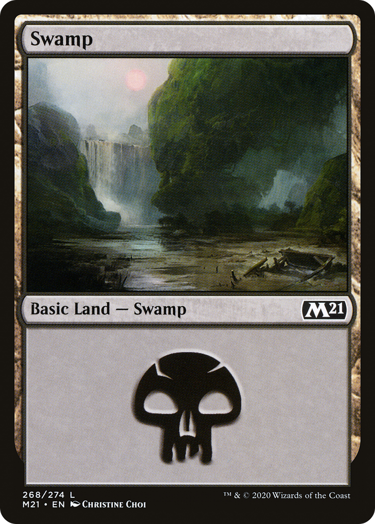 Swamp (268) (M21-268)  - Core Set 2021