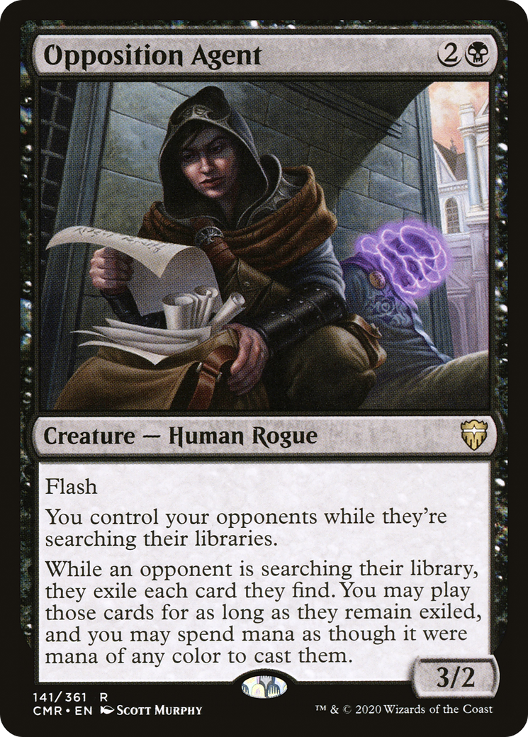 Opposition Agent (CMR-141)  - Commander Legends