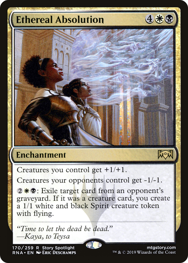 Ethereal Absolution (RNA-170)  Foil - Ravnica Allegiance