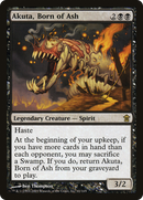 Akuta, Born of Ash (SOK-061)  - Saviors of Kamigawa