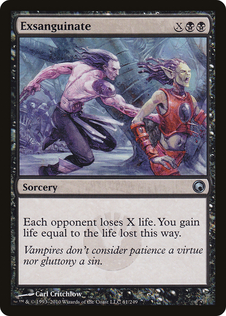 Exsanguinate (SOM-061)  Foil - Scars of Mirrodin
