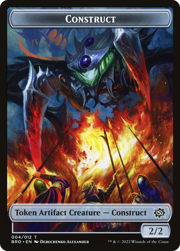 Construct (TBRO-004) - The Brothers' War Tokens Foil