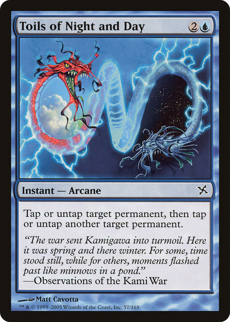 Toils of Night and Day (BOK-057) - Betrayers of Kamigawa Foil