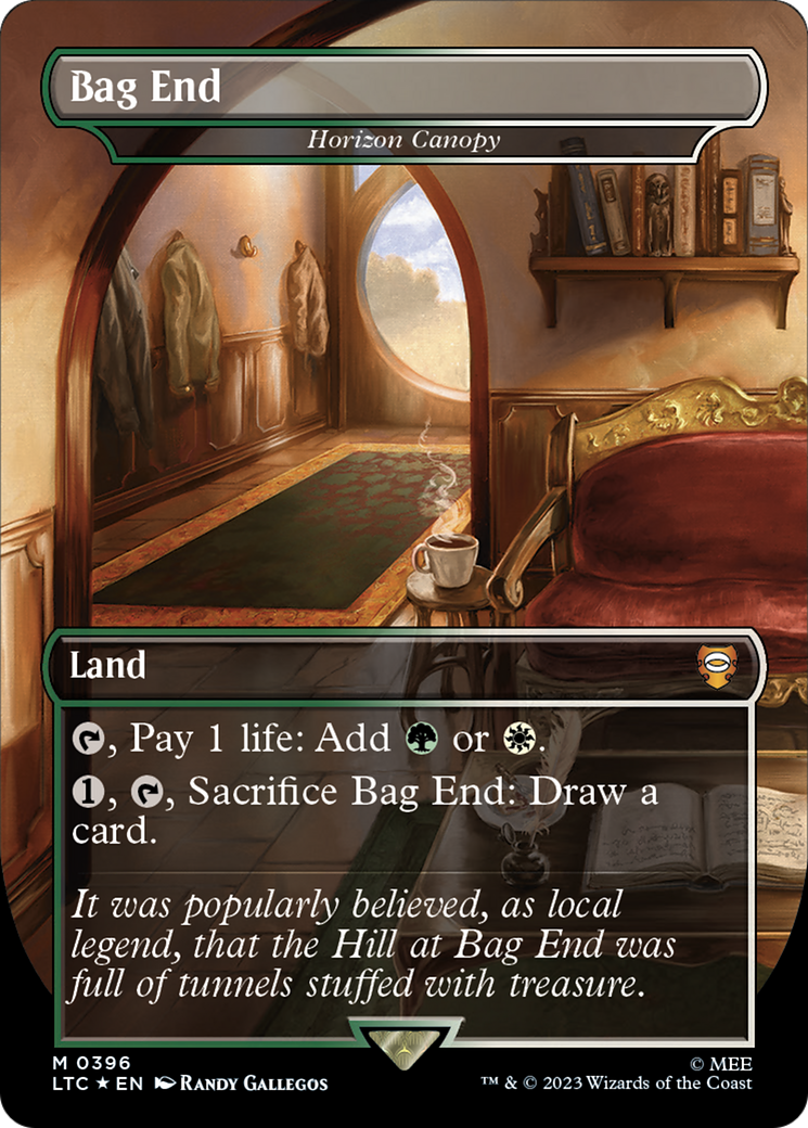 Bag End - Horizon Canopy (Surge Foil) (LTC-396)  Foil - Tales of Middle-earth Commander / Bag End (Borderless)