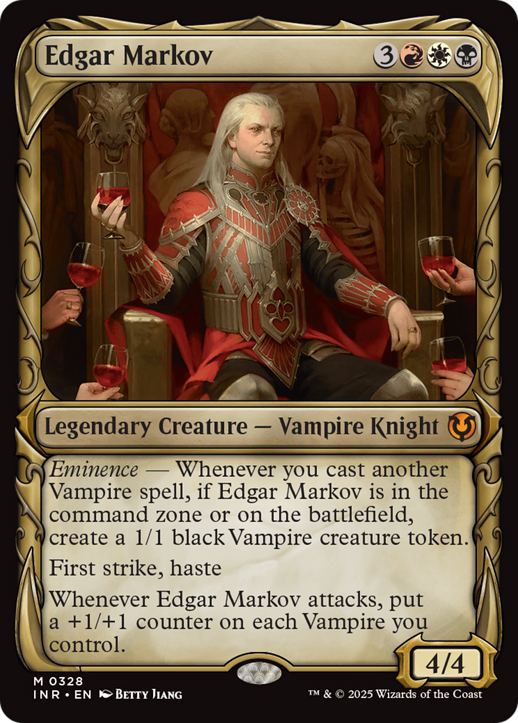 Edgar Markov (Showcase) (INR-328)  Foil - Innistrad Remastered: (Showcase)