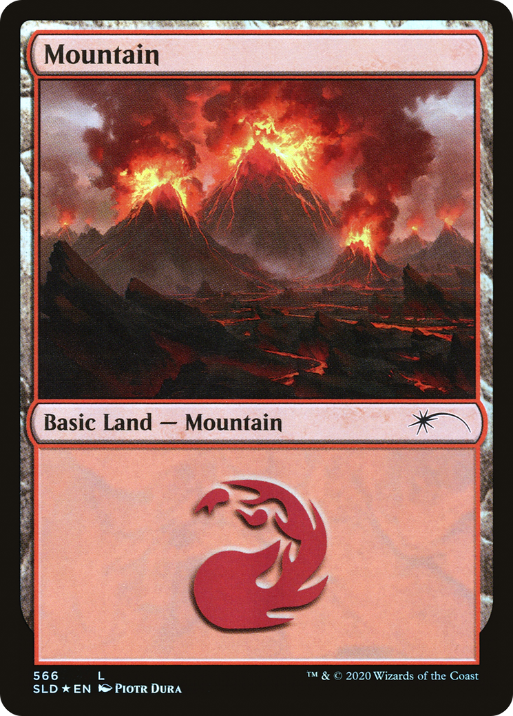 Mountain (566) (SLD-566)  Foil - Secret Lair Drop