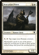 Avacynian Priest (ISD-004)  Foil - Innistrad