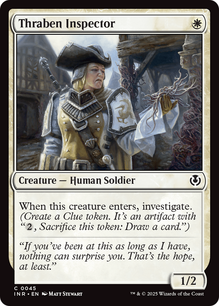 Thraben Inspector (INR-045)  - Innistrad Remastered
