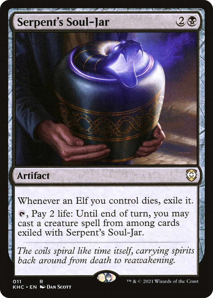 Serpent's Soul-Jar (KHC-011)  - Kaldheim Commander