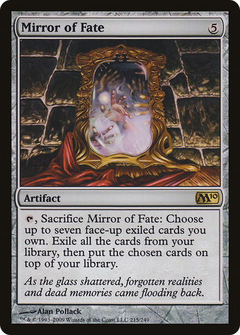 Mirror of Fate (M10-215)  Foil - Magic 2010