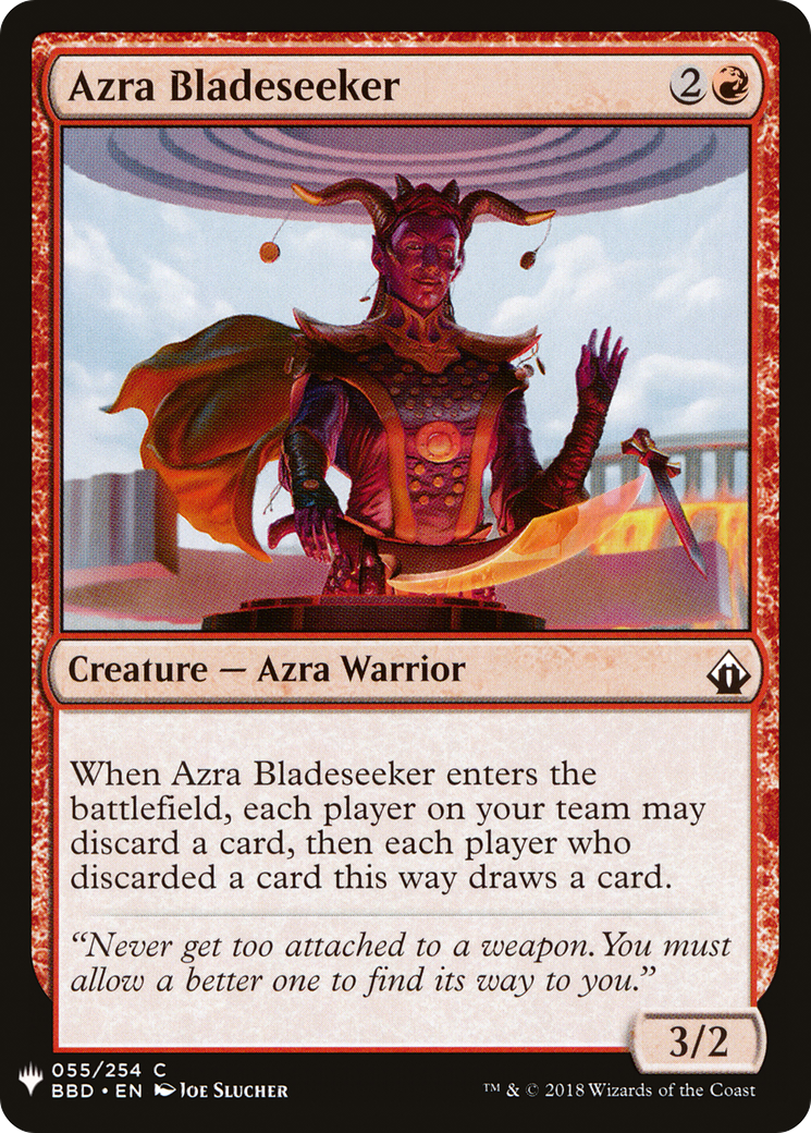 Azra Bladeseeker (LIST-055)  - The List