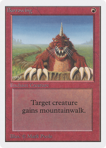 Burrowing (2ED-)  - Unlimited Edition