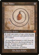Mox Amber (Schematic) (BRR-098)  - The Brothers' War Retro Artifacts