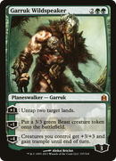 Garruk Wildspeaker (CMD-157)  - Commander 2011