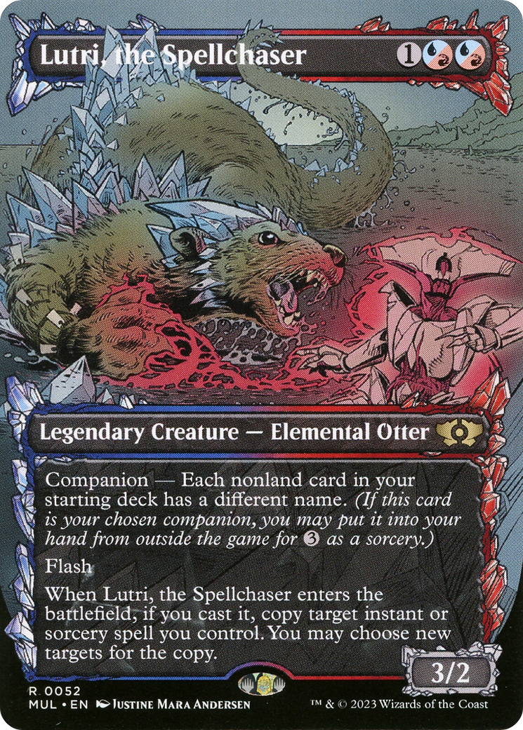 Lutri, the Spellchaser (MUL-052)  - Multiverse Legends: (Showcase) (Borderless)