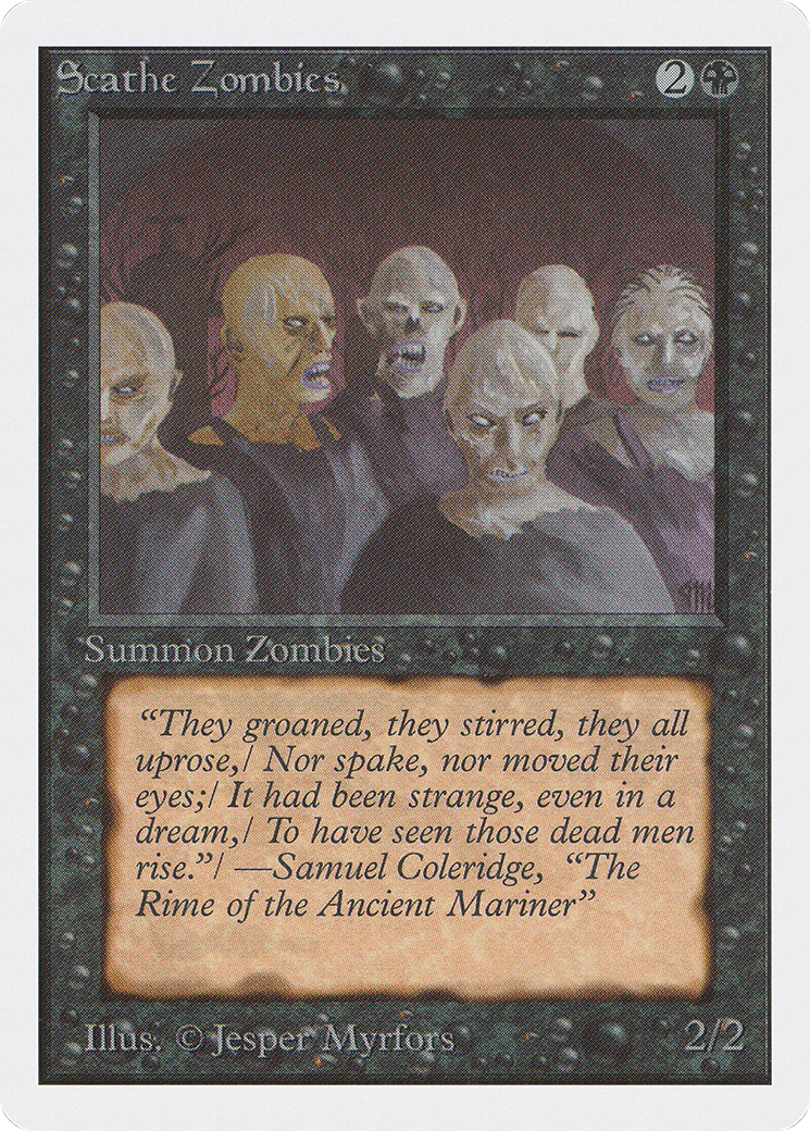 Scathe Zombies (2ED-)  - Unlimited Edition