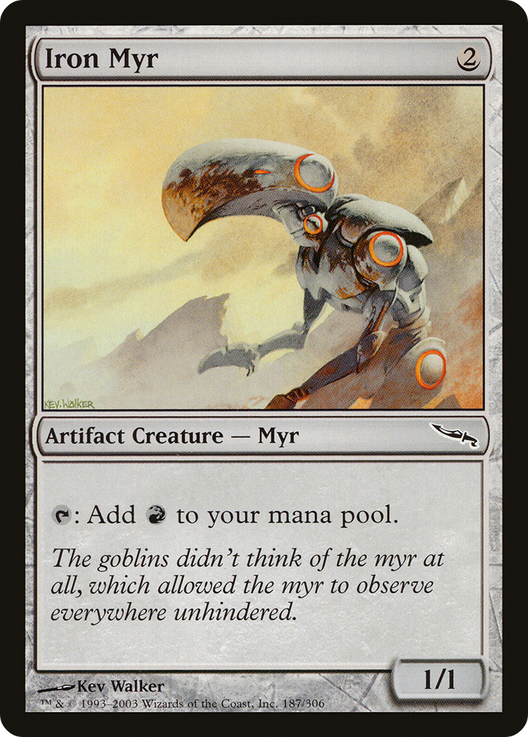 Iron Myr (MRD-187)  Foil - Mirrodin