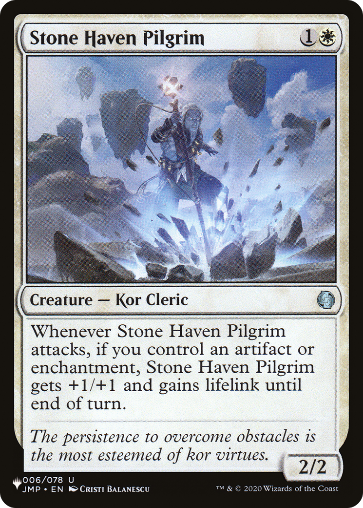 Stone Haven Pilgrim (LIST-JMP-6)  - The List