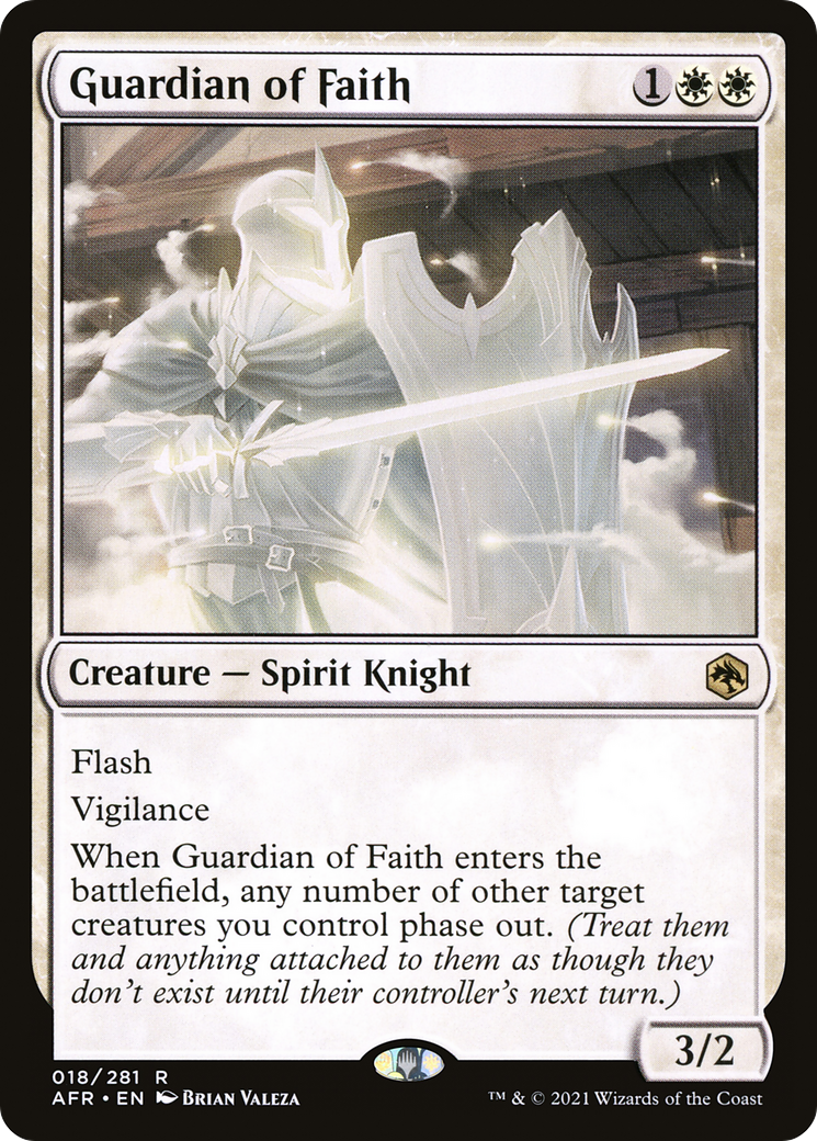 Guardian of Faith (AFR-018)  Foil - Adventures in the Forgotten Realms