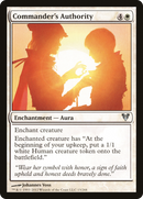 Commander's Authority (AVR-013)  - Avacyn Restored