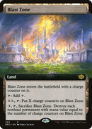 Blast Zone (Extended Art) (BRO-369)  Foil - The Brothers' War: (Extended Art)