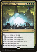 Casualties of War (WAR-187)  Foil - War of the Spark