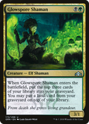 Glowspore Shaman (GRN-173)  - Guilds of Ravnica
