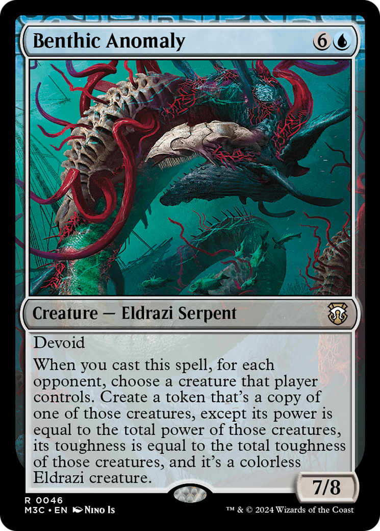 Benthic Anomaly (M3C-046)  - Modern Horizons 3 Commander: (devoid)