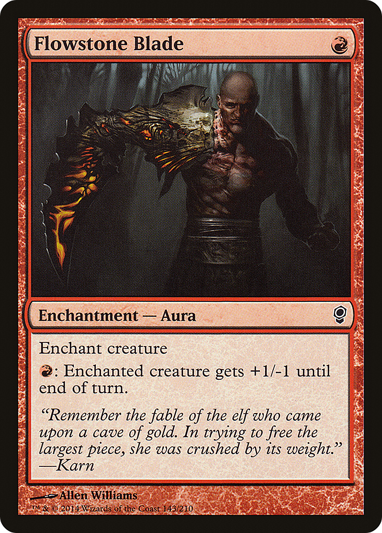Flowstone Blade (CNS-143)  Foil - Conspiracy