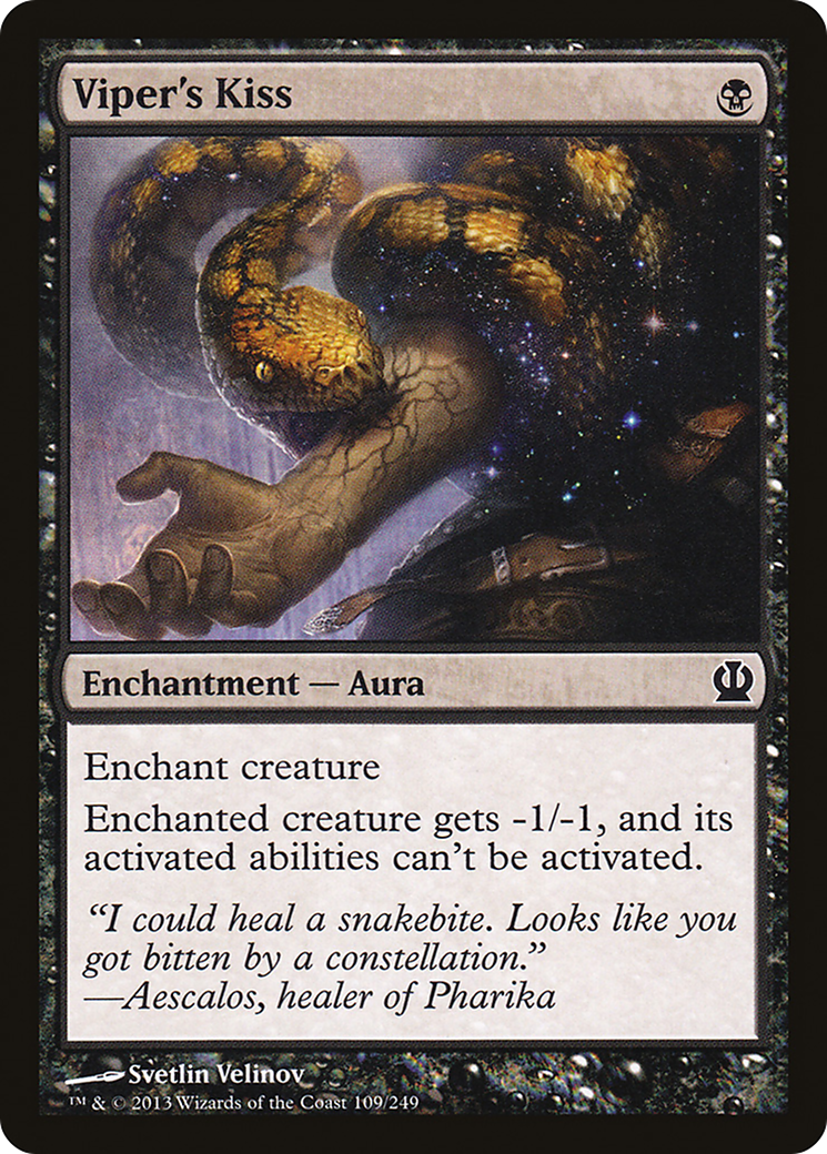 Viper's Kiss (THS-109)  Foil - Theros