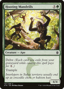 Hooting Mandrills (KTK-137)  - Khans of Tarkir