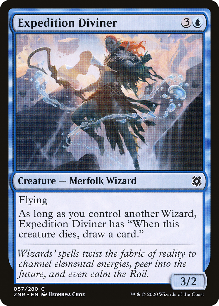 Expedition Diviner (ZNR-057)  Foil - Zendikar Rising