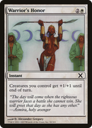 Warrior's Honor (10E-058)  - Tenth Edition
