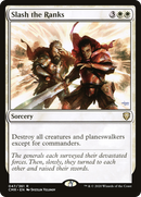 Slash the Ranks (CMR-047)  - Commander Legends