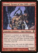 Kazuul, Tyrant of the Cliffs (WWK-084)  Foil - Worldwake