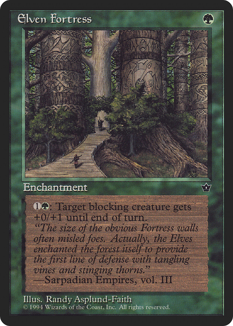 Elven Fortress (Asplund-Faith) (FEM-)  - Fallen Empires