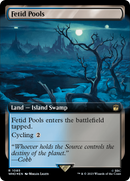 Fetid Pools (Extended Art) (Surge Foil) (WHO-1085)  Foil - Doctor Who: (Extended Art)