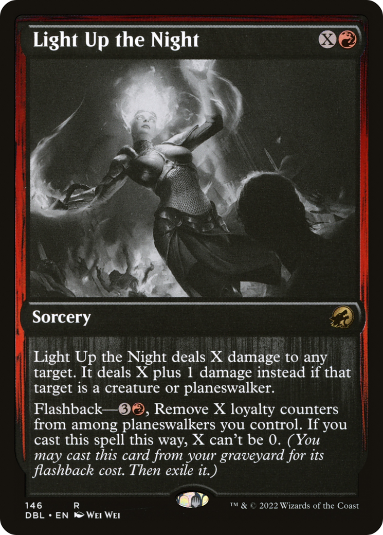 Light Up the Night (DBL-146)  Foil - Innistrad: Double Feature