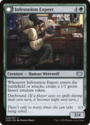 Infestation Expert (VOW-206)  Foil - Innistrad: Crimson Vow: (Double Faced Transform)