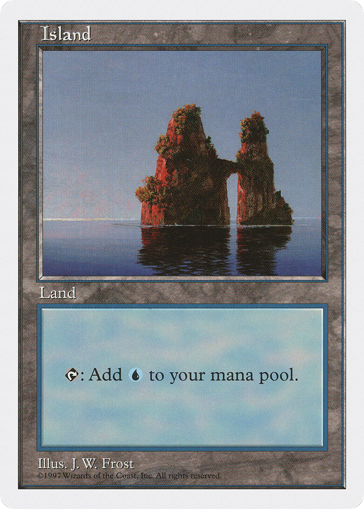 Island (436) (5ED-436)  - Fifth Edition