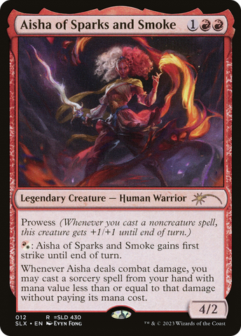 Aisha of Sparks and Smoke (SLX-012)  - Universes Within