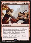 Gratuitous Violence (CN2-161)  Foil - Conspiracy: Take the Crown