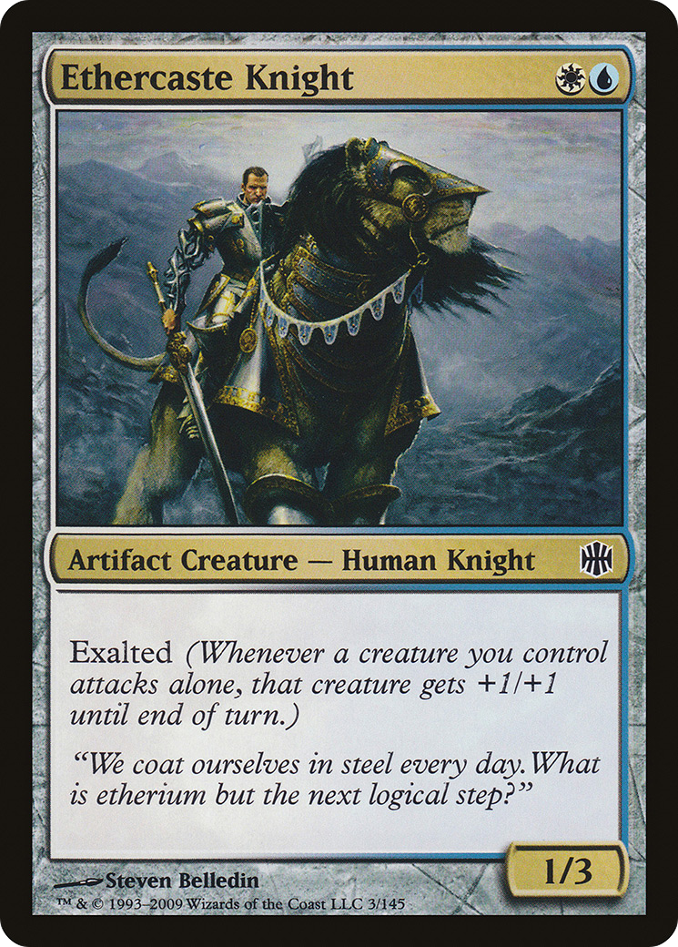 Ethercaste Knight (ARB-003)  Foil - Alara Reborn