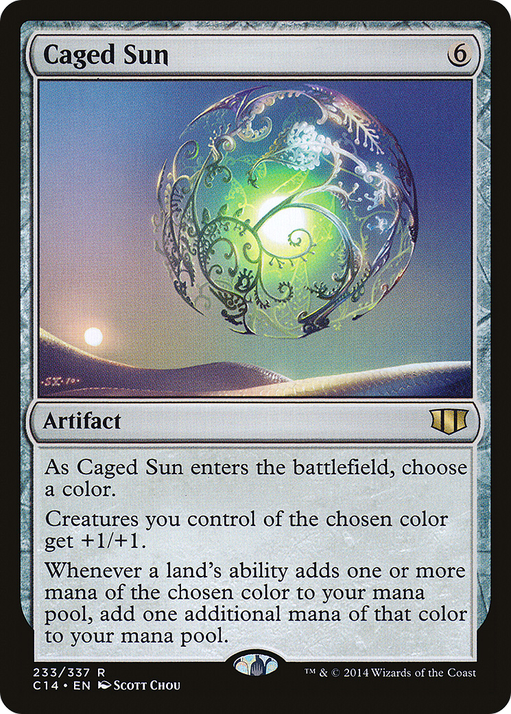 Caged Sun (C14-233)  - Commander 2014