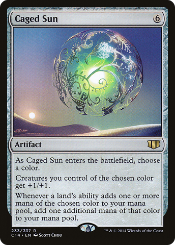Caged Sun (C14-233)  - Commander 2014