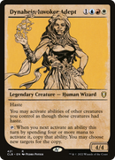 Dynaheir, Invoker Adept (Showcase) (CLB-421) - Commander Legends: Battle for Baldur's Gate: (Showcase) Foil